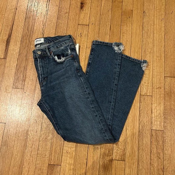 New Agolde Toni Mid Rise Straight in Stratosphere - Picture 15 of 15